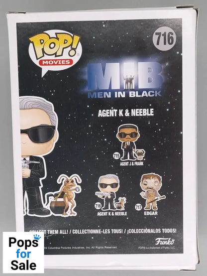 #716 Agent K & Neeble - Men in Black Funko POP