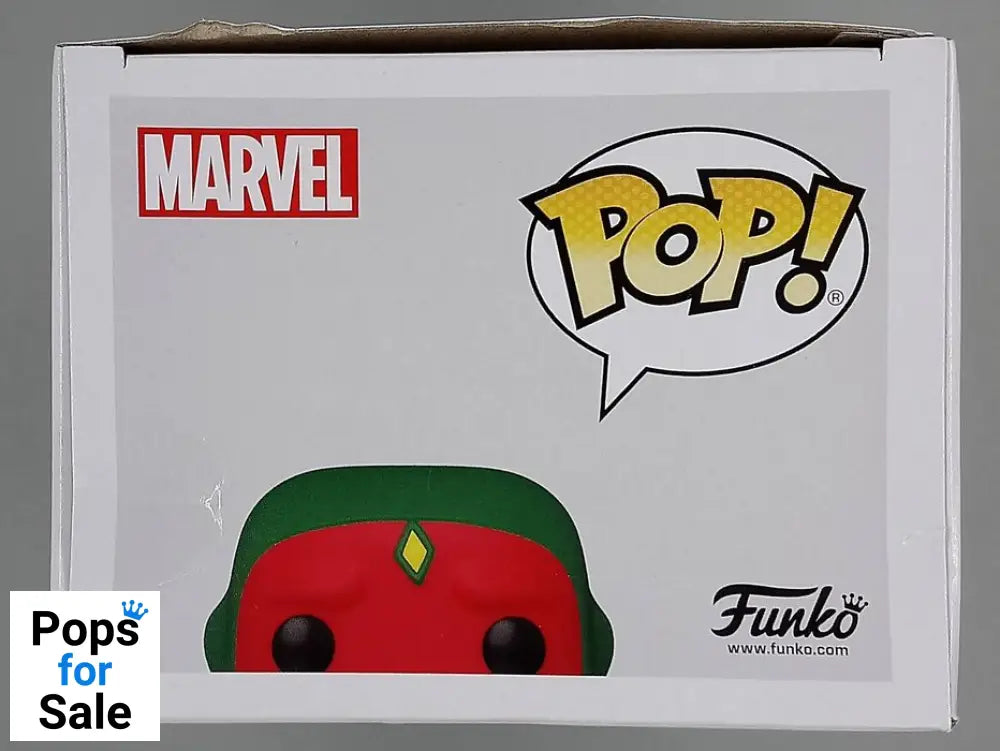 #716 Halloween Vision - Marvel Wandavision Box Damaged Funko POP