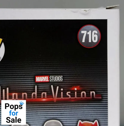 #716 Halloween Vision - Marvel Wandavision Box Damaged Funko POP