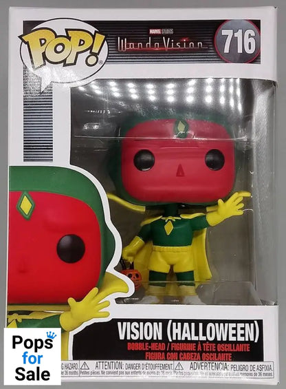 #716 Halloween Vision - Marvel Wandavision Funko POP