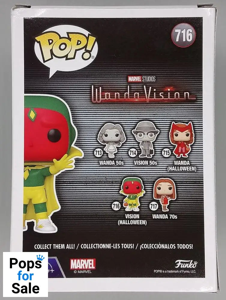 #716 Halloween Vision - Marvel Wandavision Funko POP