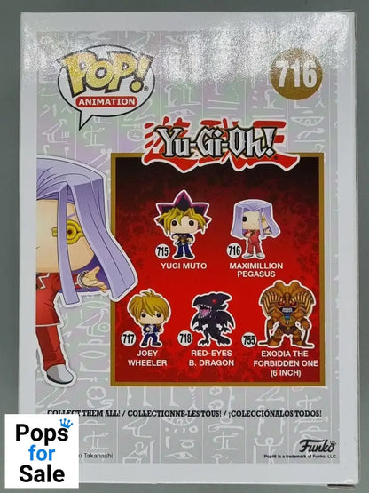 716 Maximillion Pegasus - Pop Animation - Yu-Gi-Oh Funko POP
