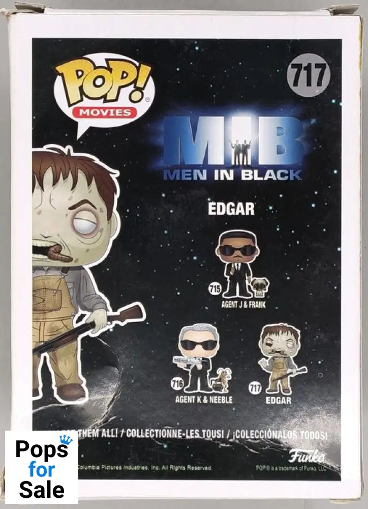 717 Edgar - Men in Black - Box Damaged Funko POP