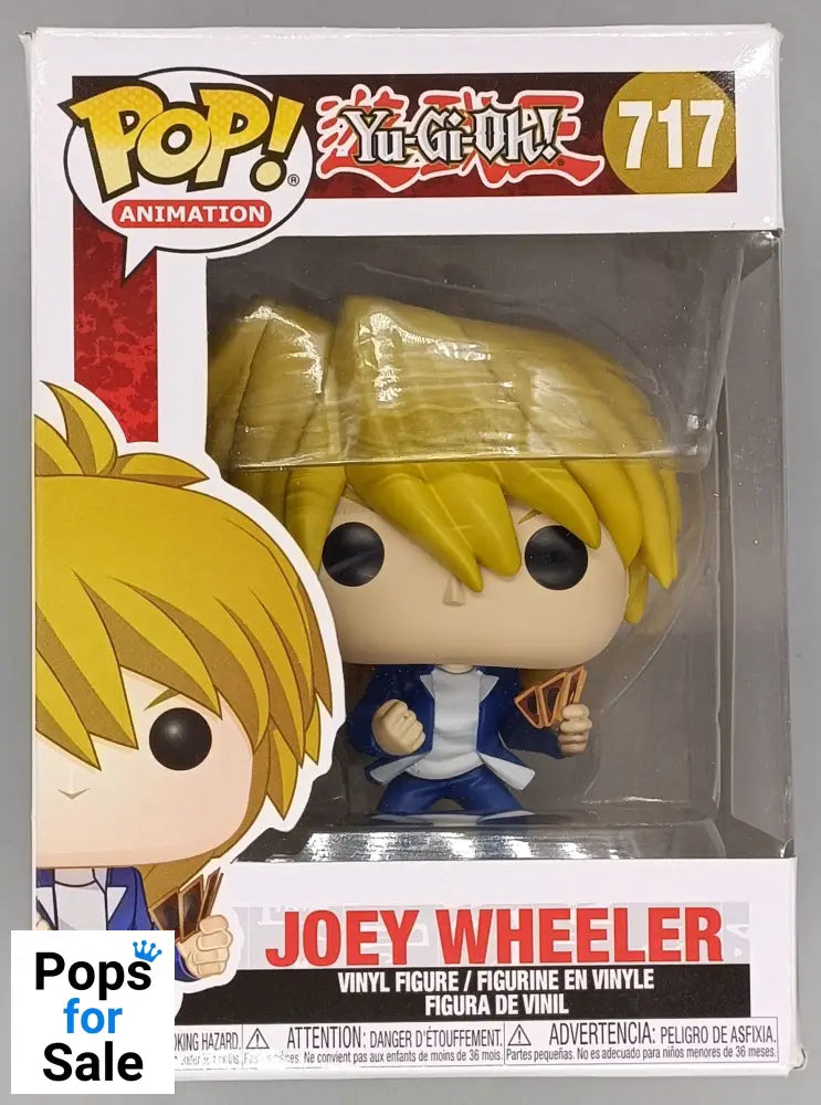 717 Joey Wheeler - Yu-Gi-Oh! - Funko POP - Box Damaged