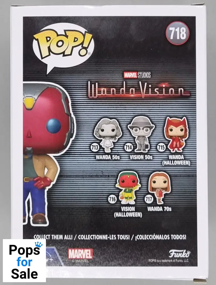 #718 70s Vision - Marvel Wandavision Funko POP