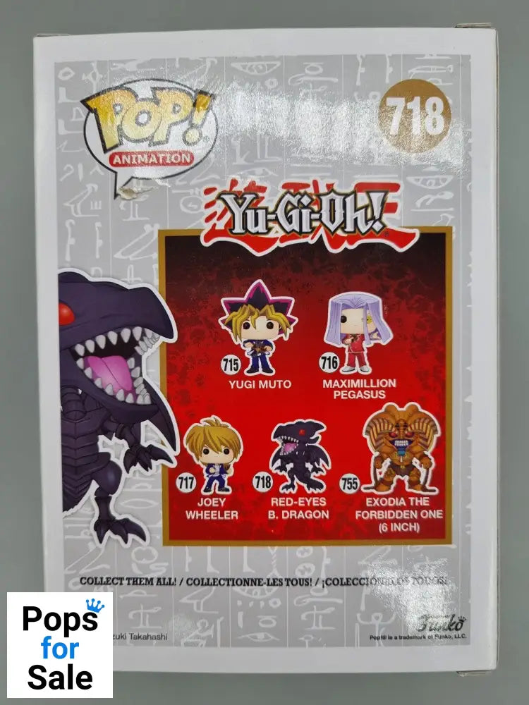 718 Red-Eyes B. Dragon - Yu-Gi-Oh! Funko POP