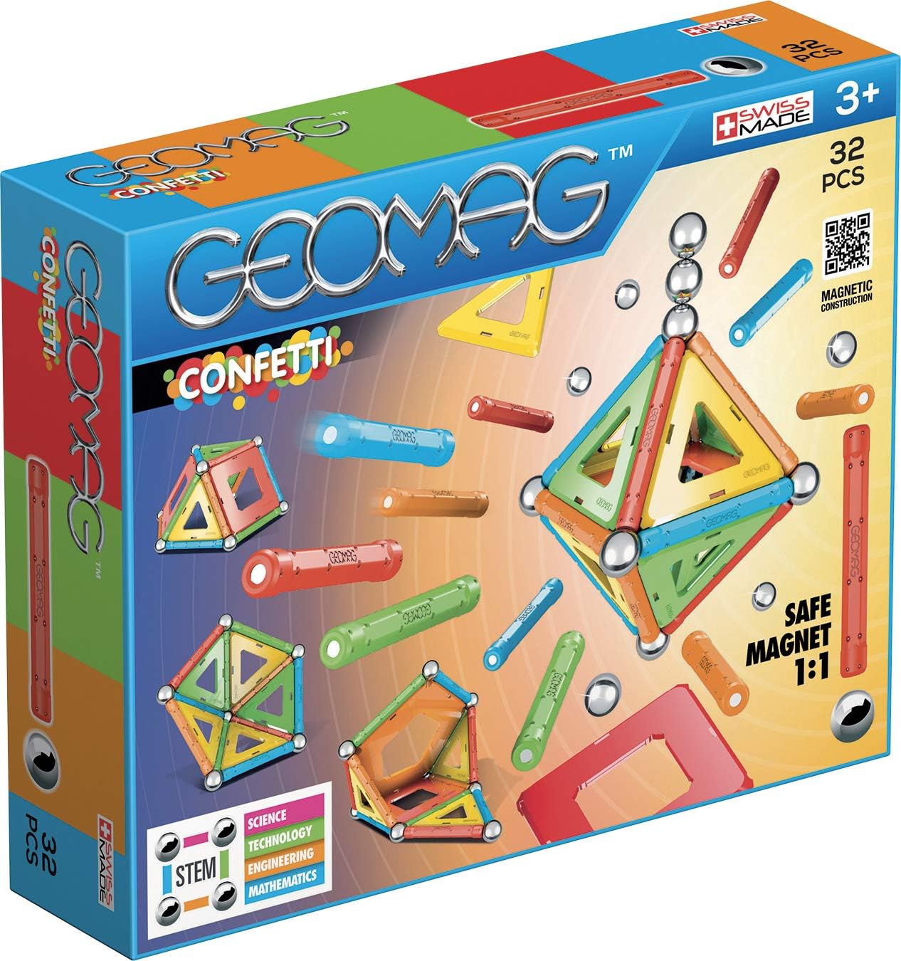 Geomag Confetti 32Pcs