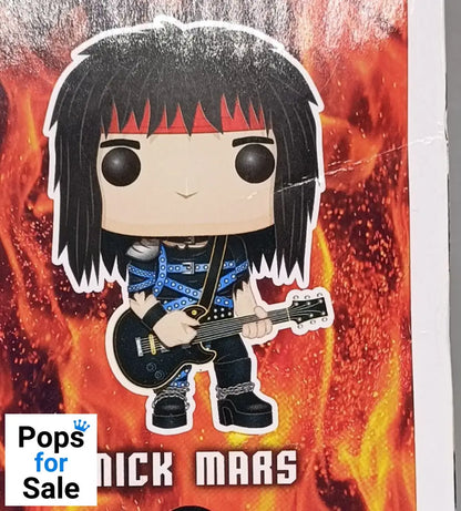 72 Mick Mars - Motley Crue - Rocks- Box Damaged Funko POP