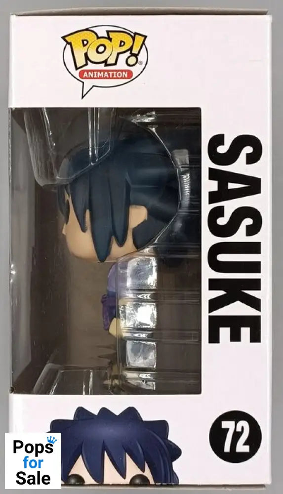 #72 Sasuke - Naruto Shippuden - Box Damaged Funko POP