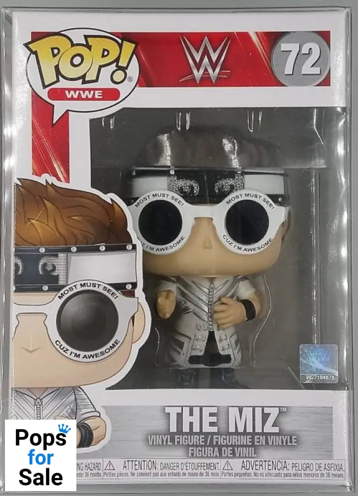 #72 The Miz - WWE Funko POP