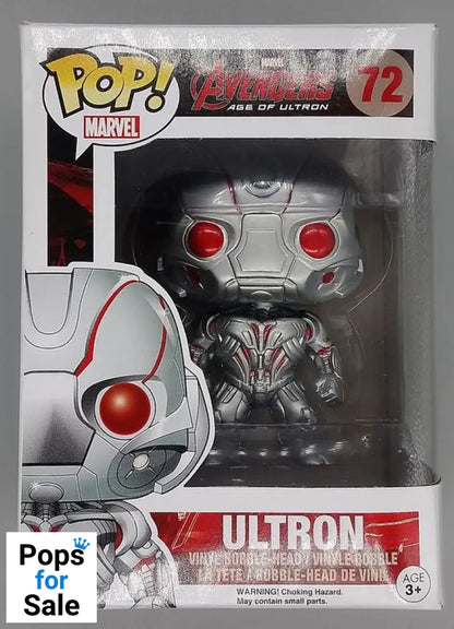 #72 Ultron - Marvel Avengers Age Of Ultron - Box Damaged Funko POP