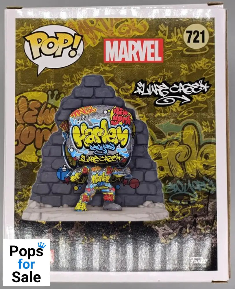 #721 Luke Cage - Deluxe - Marvel Street Art Funko POP