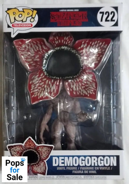 722 Demogorgon - 10 Inch - Stranger Things - Funko POP - Box Damaged