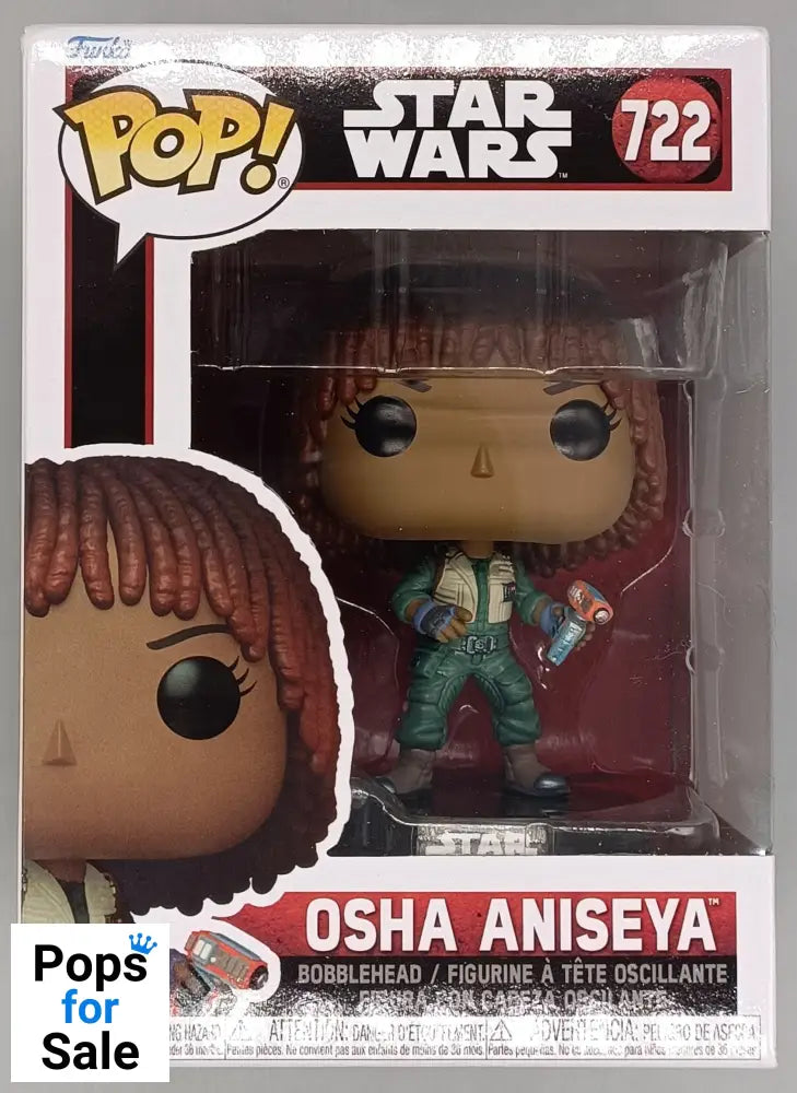 722 Osha Aniseya - Star Wars: Acolyte - Box Damaged Funko POP