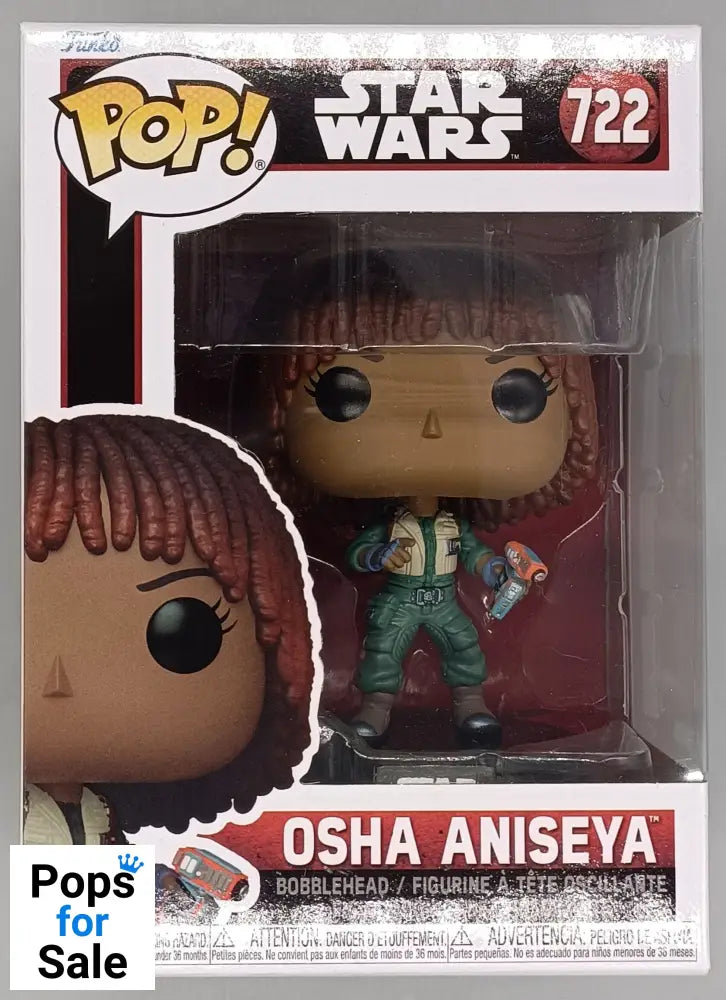 722 Osha Aniseya - Star Wars: Acolyte Funko POP - Brand New
