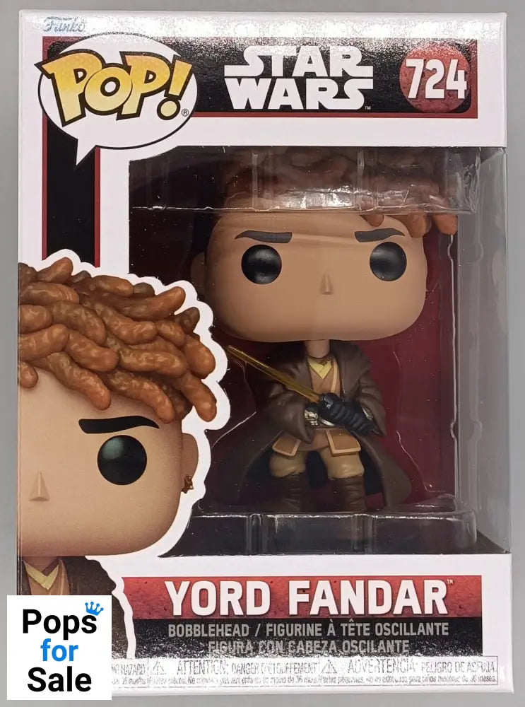 724 Yord Fandar - Star Wars: Acolyte Funko POP - Brand New