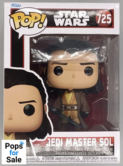 725 Jedi Master Sol - Star Wars: Acolyte Funko POP - Box Damaged