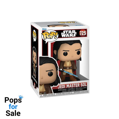 725 Jedi Master Sol - Star Wars: Acolyte Funko POP - Brand New