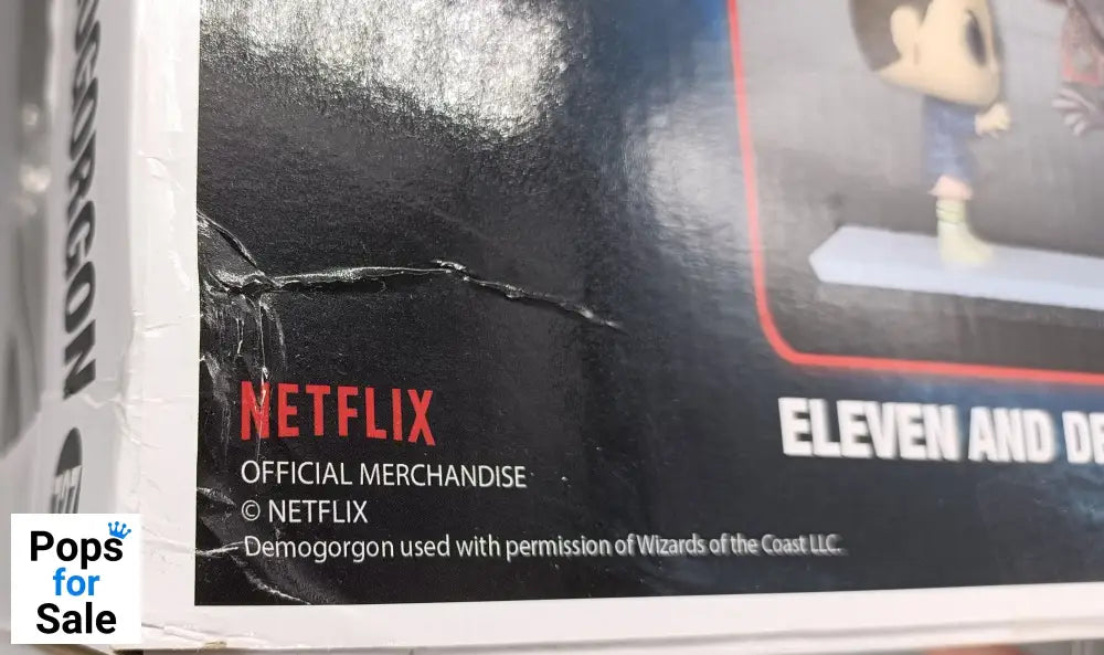 727 Eleven and Demogorgon - TV Moment - Stranger Things Funko POP - Damaged Box