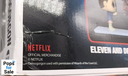 727 Eleven and Demogorgon - TV Moment - Stranger Things Funko POP - Damaged Box