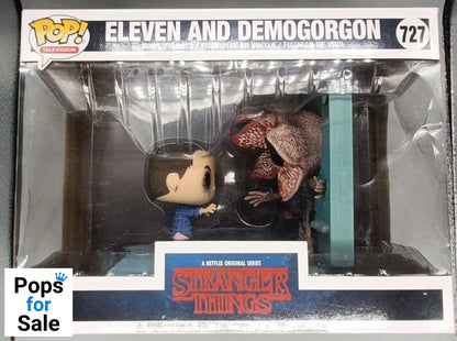 727 Eleven and Demogorgon - TV Moment - Stranger Things Funko POP - Damaged Box