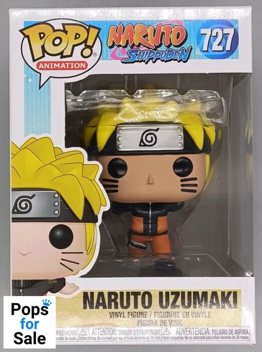 727 Naruto Uzumaki (Running) - Naruto Shippuden - Funko POP - Box Damaged