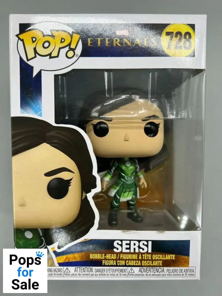 #728 Sersi - Marvel Eternals - Box Damaged Funko POP