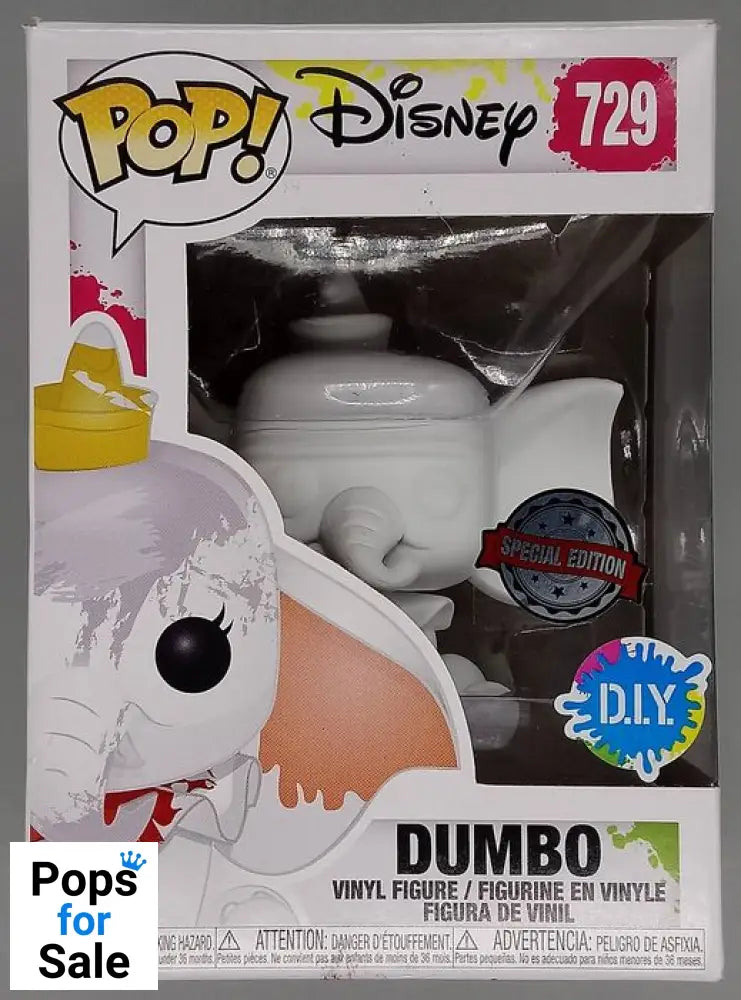 #729 Dumbo (DIY) - Disney - Box Damaged Funko POP