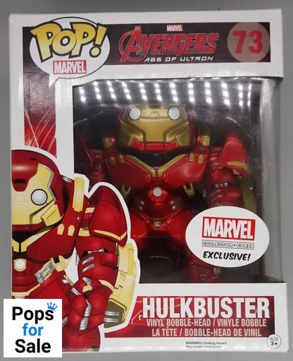 #73 Hulkbuster 6 Inch Marvel Avengers Age of Ultron - Box Damaged Funko POP