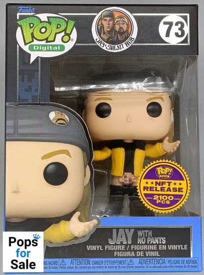 #73 Jay (with No Pants) - Digital 2100pc LE Jay & Silent Bob Funko POP