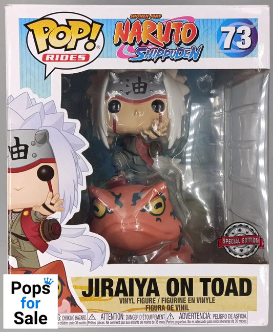 #73 Jiraiya on Toad - Rides - Naruto Shippuden Funko POP