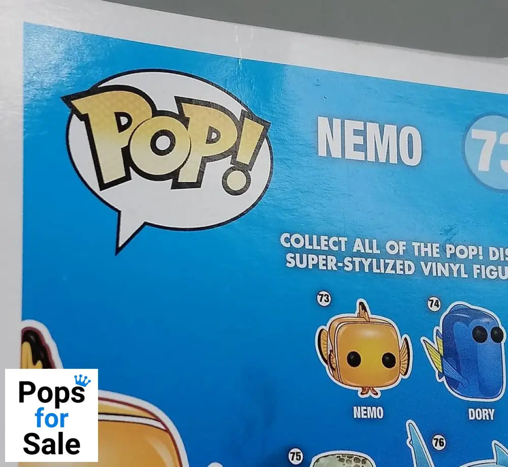 #73 Nemo - Disney Finding Nemo - Box Damaged Funko POP