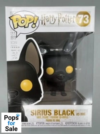 #73 Sirius Black (as Dog) - Harry Potter - Box Damaged Funko POP