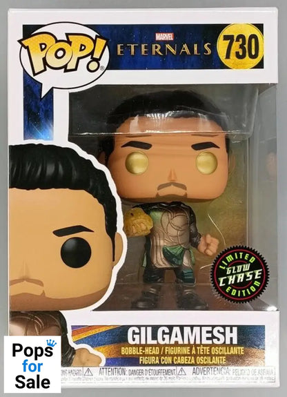 730 Gilgamesh - Glow Chase - Marvel Eternals - Box Damaged Funko POP