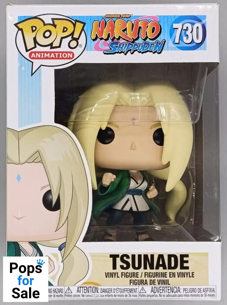 #730 Tsunade - Naruto Shippuden - Box Damaged Funko POP