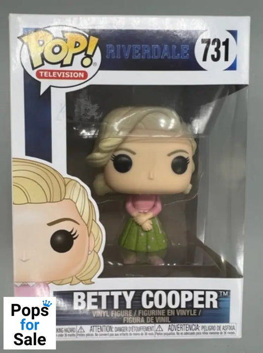 #731 Betty Cooper (Dream Sequence) - Riverdale Box Damaged Funko POP