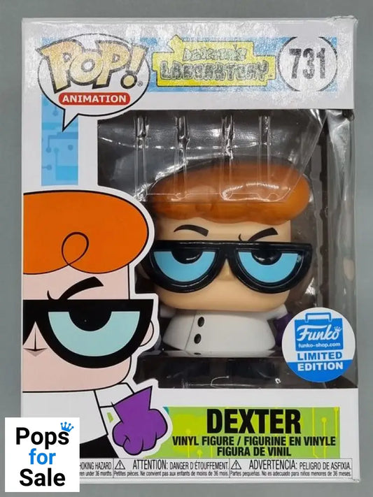 #731 Dexter - Dexter's Laboratory - Box Damaged Funko POP