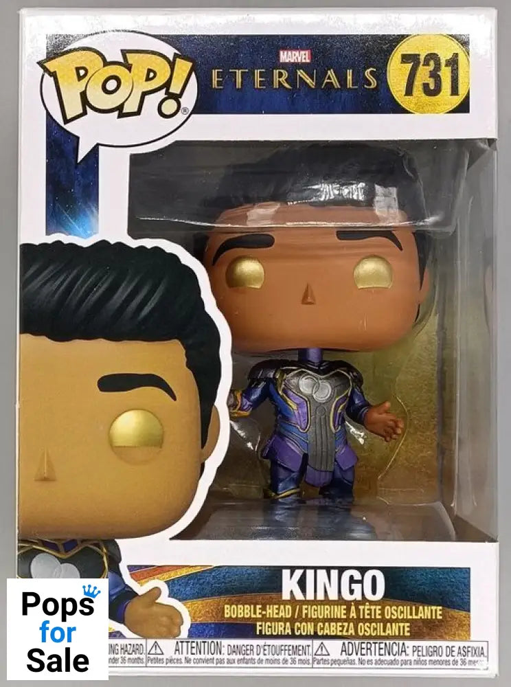 731 Kingo - Marvel Eternals - Funko POP - Box Damaged