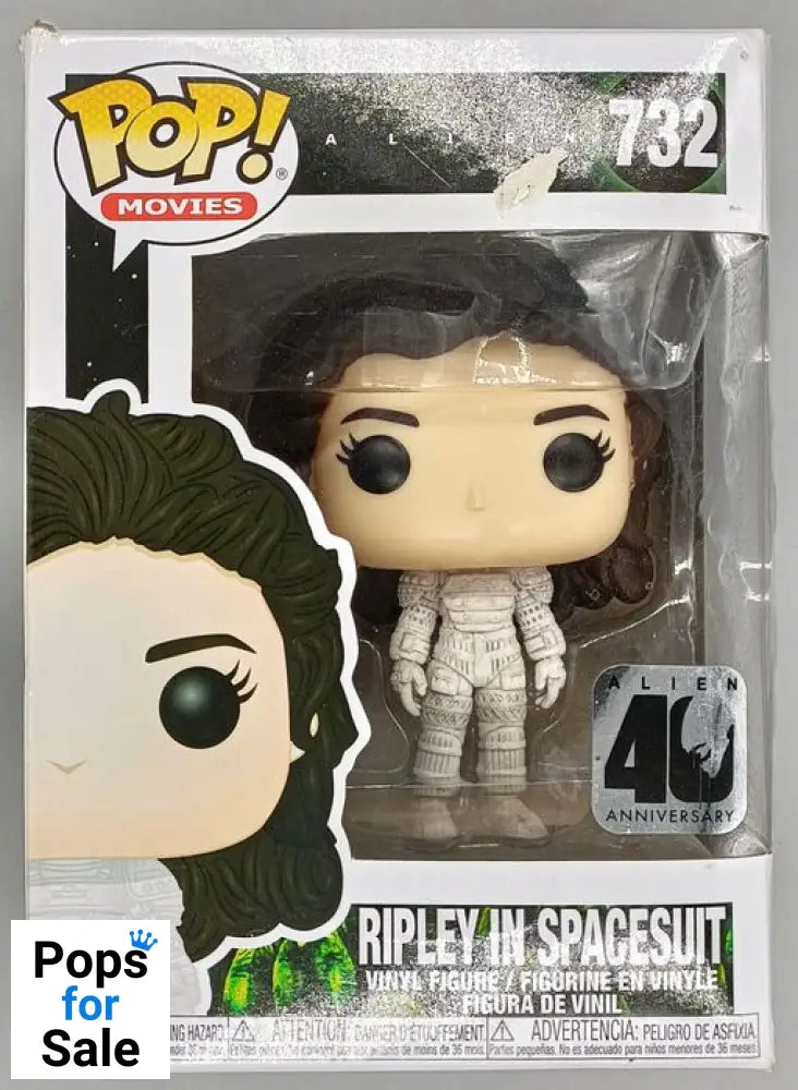 732 Ripley in Spacesuit - Alien 40th Anniversary - Funko POP - Box Damaged