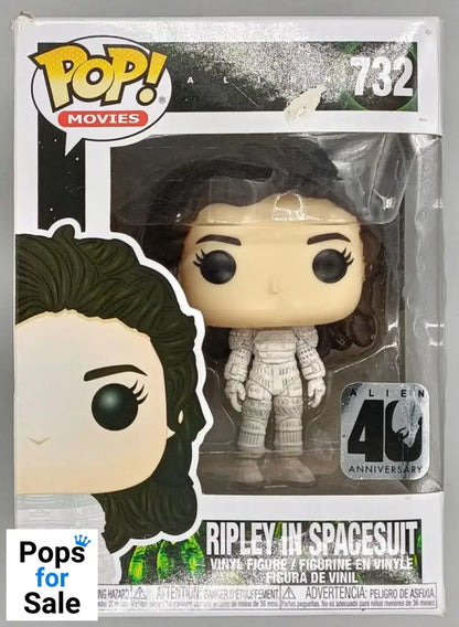 732 Ripley in Spacesuit - Alien 40th Anniversary - Funko POP - Box Damaged