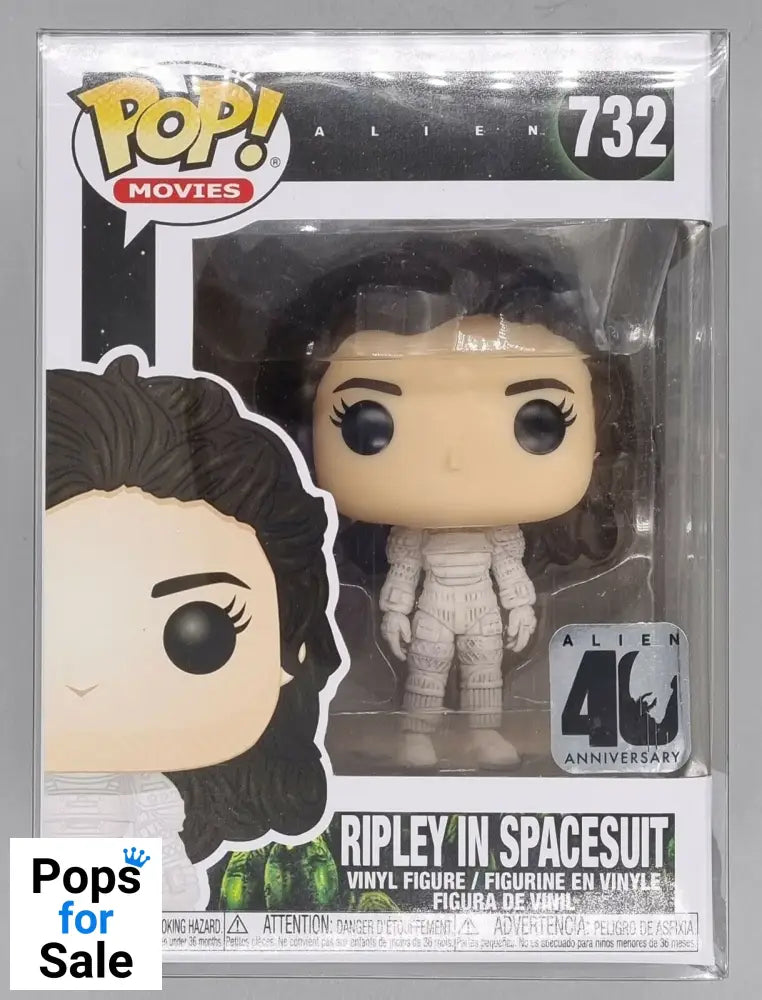 732 Ripley in Spacesuit - Alien 40th Anniversary - Funko POP - Box Damaged