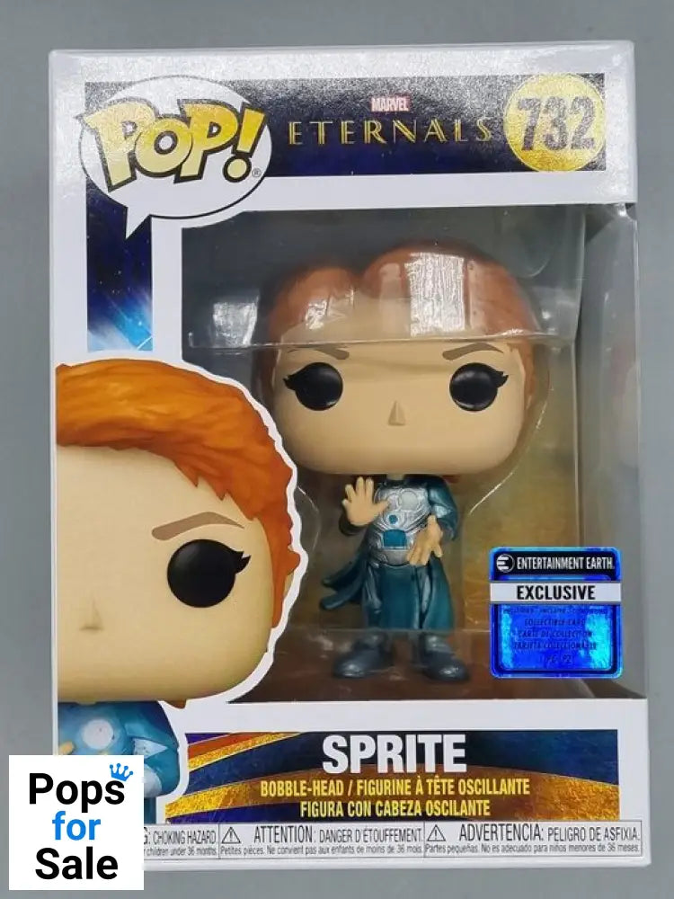 #732 Sprite (with Card) - Marvel Eternals - 3024pc LE Funko POP