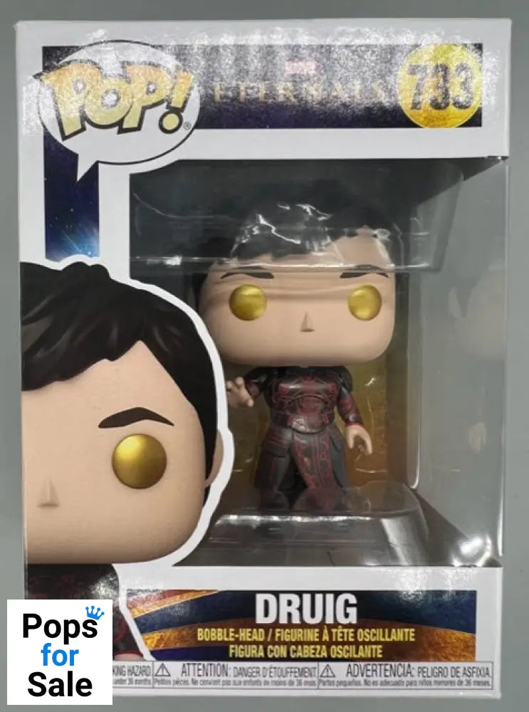 733 Druig - Marvel Eternals - Funko POP - Box Damaged
