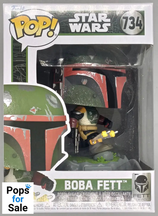 734 Boba Fett w/Rockets - Star Wars: Fett Legacy Funko POP - Brand New