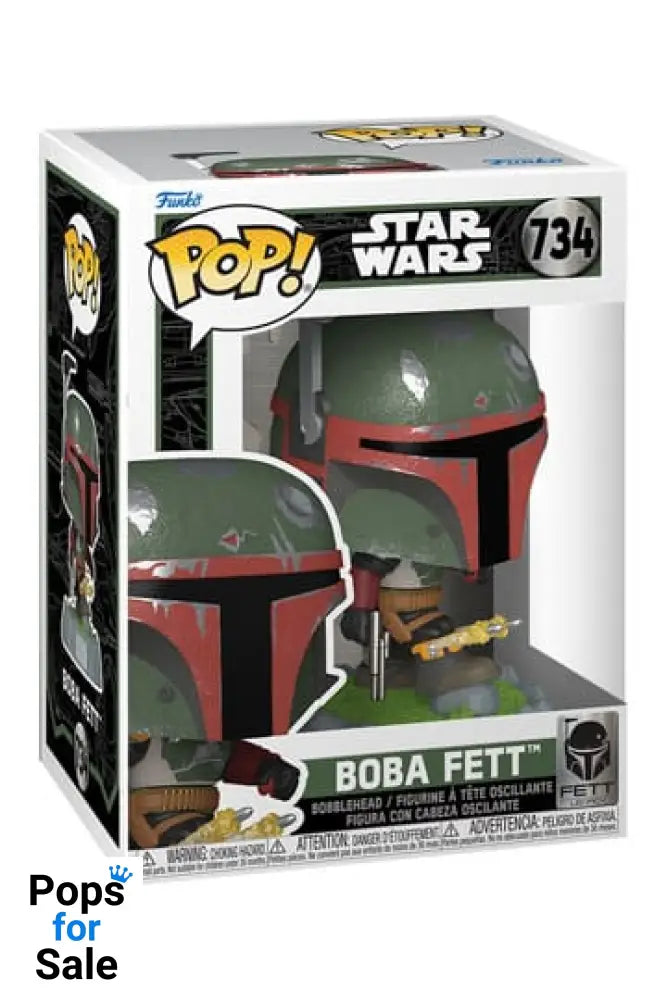 734 Boba Fett w/Rockets - Star Wars: Fett Legacy Funko POP - Brand New