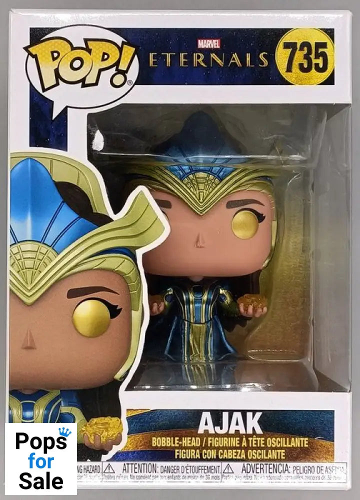 735 Ajak - Marvel Eternals - Funko POP - Box Damaged
