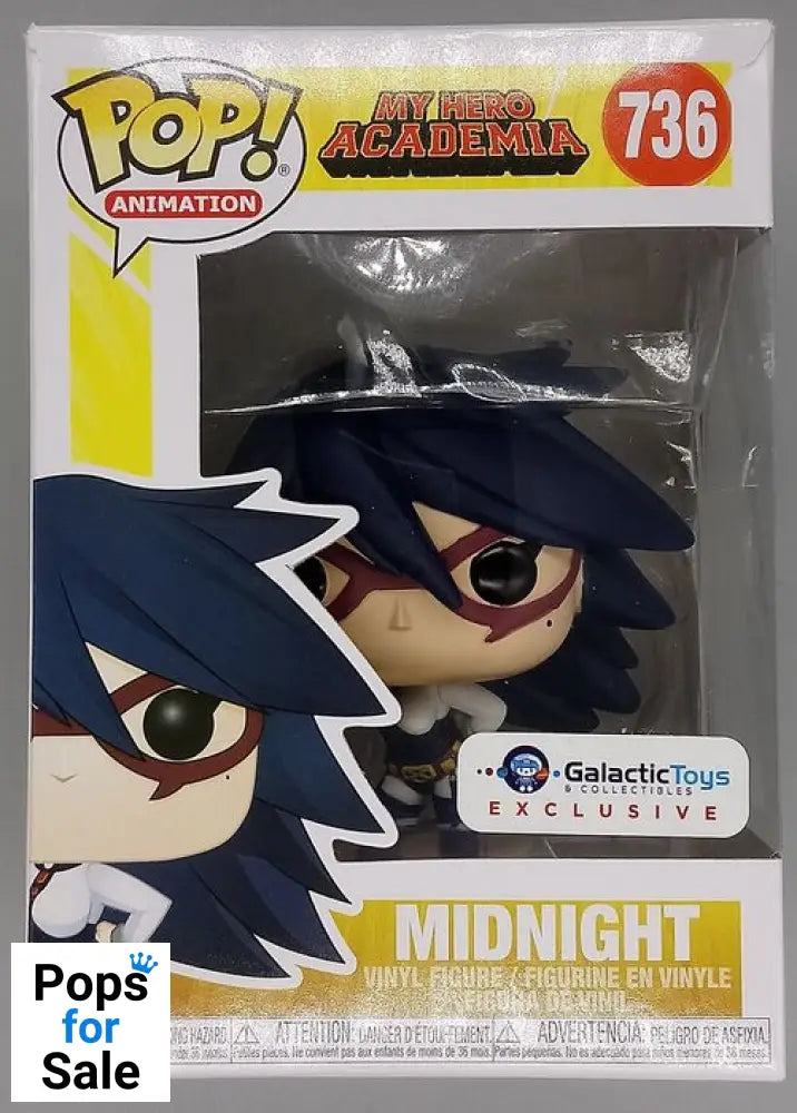 736 Midnight - My Hero Academia - Box Damaged Funko POP