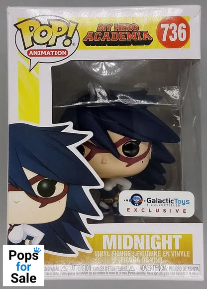 736 Midnight - My Hero Academia - Box Damaged Funko POP