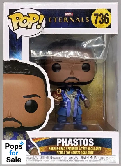 736 Phastos - Marvel Eternals - Damaged Box Funko POP