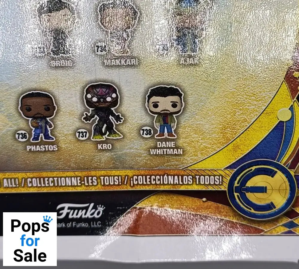 738 Dane Whitman - Marvel Eternals - Funko POP - Box Damaged